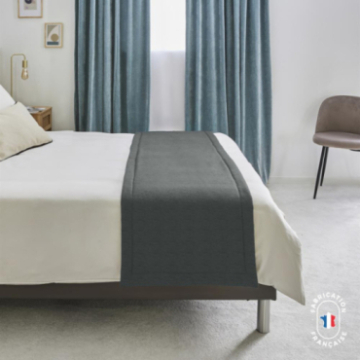 Chemin de lit effet lin Chemin de lit effet lin
