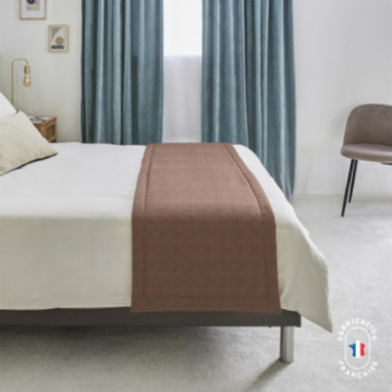Chemin de lit effet lin Chemin de lit effet lin