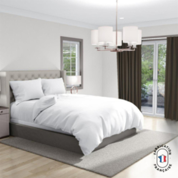 Rideaux occultants Moon coloris Sienne chambre Rideaux occultants Moon coloris Sienne chambre