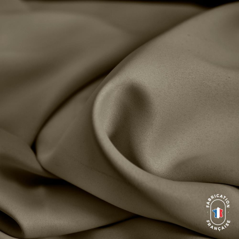 Tissu occultant Moon coloris Taupe à l'échelle Tissu occultant Moon coloris Taupe à l'échelle