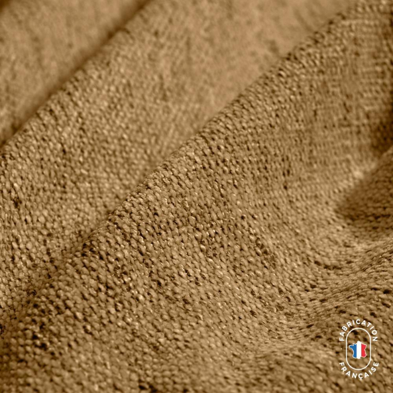 Tissu Horace coloris Miel Tissu Horace coloris Miel