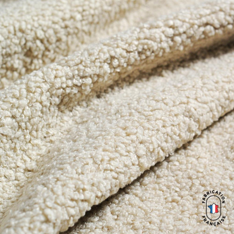 Chemin de lit en tissu mouton Chemin de lit en tissu mouton