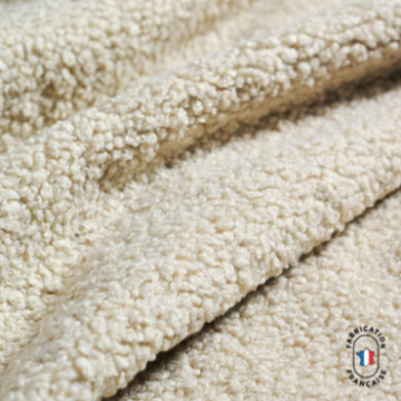 Chemin de lit en tissu mouton Chemin de lit en tissu mouton