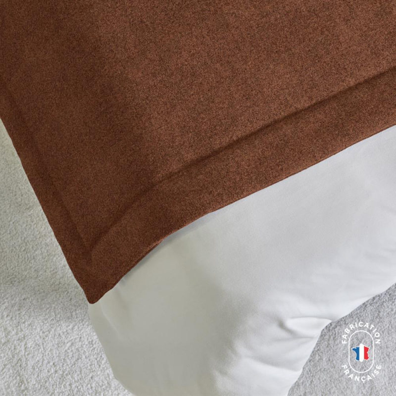 Chemin de lit en tissu mouton Chemin de lit en tissu mouton