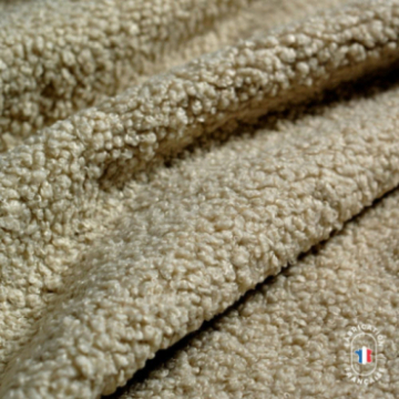 Chemin de lit en tissu mouton Chemin de lit en tissu mouton