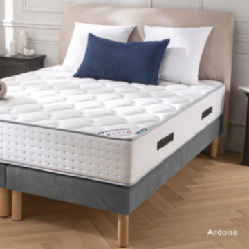 Sommier en velours personnalisable couleur et pieds Sommier en velours personnalisable couleur et pieds