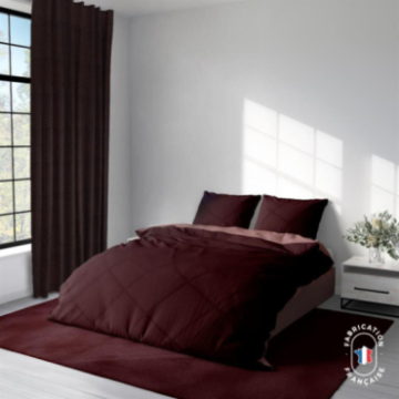 Rideau sur-mesure à pois Escale coloris Sureau Rideau sur-mesure à pois Escale coloris Sureau