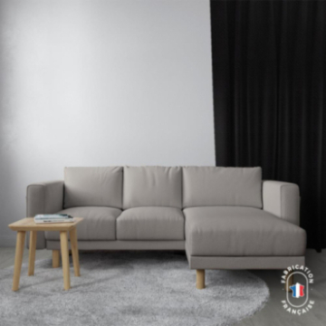 Rideau à pois sur-mesure Escale coloris Onyx Rideau à pois sur-mesure Escale coloris Onyx