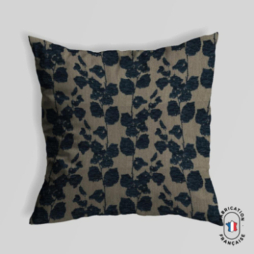 Coussin carré Flâner coloris Turquoise Coussin carré Flâner coloris Turquoise