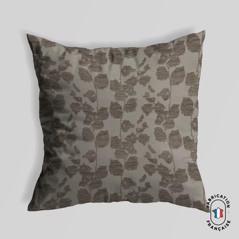Coussin carré Flâner coloris Argile Coussin carré Flâner coloris Argile