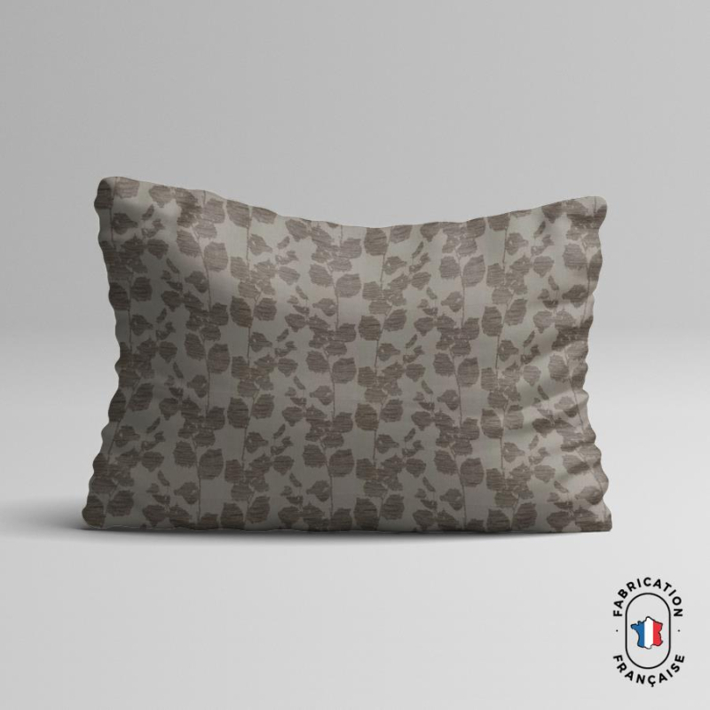 Coussin rectangle Flâner coloris Argile Coussin rectangle Flâner coloris Argile