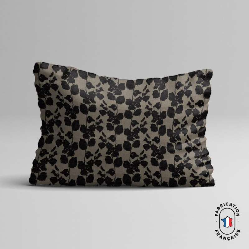 Coussin rectangle Flâner coloris Onyx Coussin rectangle Flâner coloris Onyx