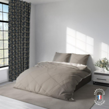 Rideau végétal sur-mesure Flâner coloris Turquoise Rideau végétal sur-mesure Flâner coloris Turquoise