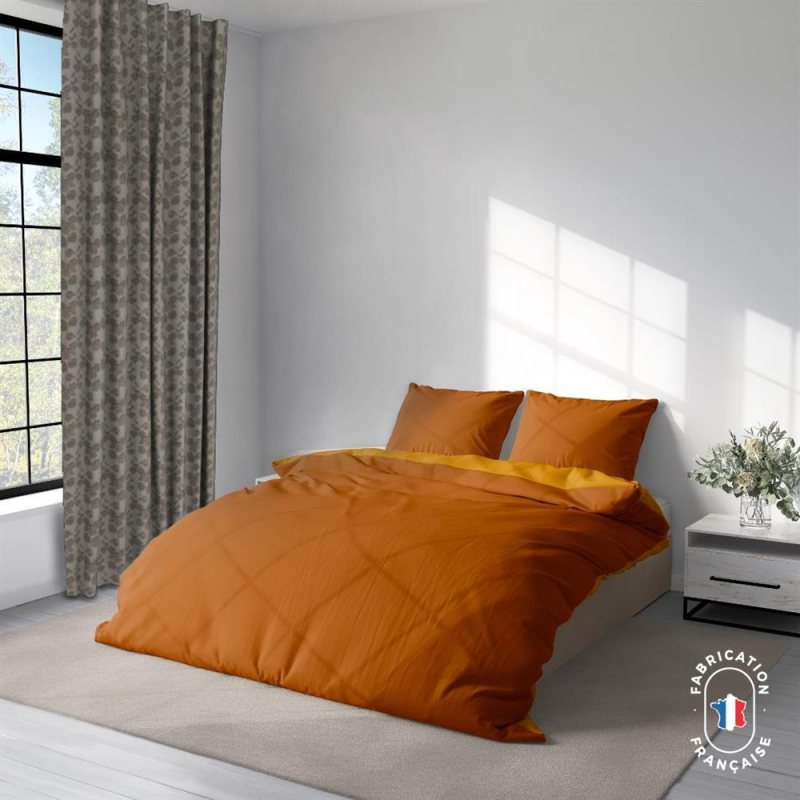 Rideau végétal sur-mesure Flâner coloris Argile Rideau végétal sur-mesure Flâner coloris Argile