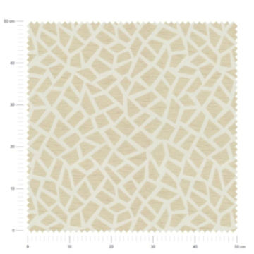 Tissu Danae coloris Ficelle Tissu Danae coloris Ficelle
