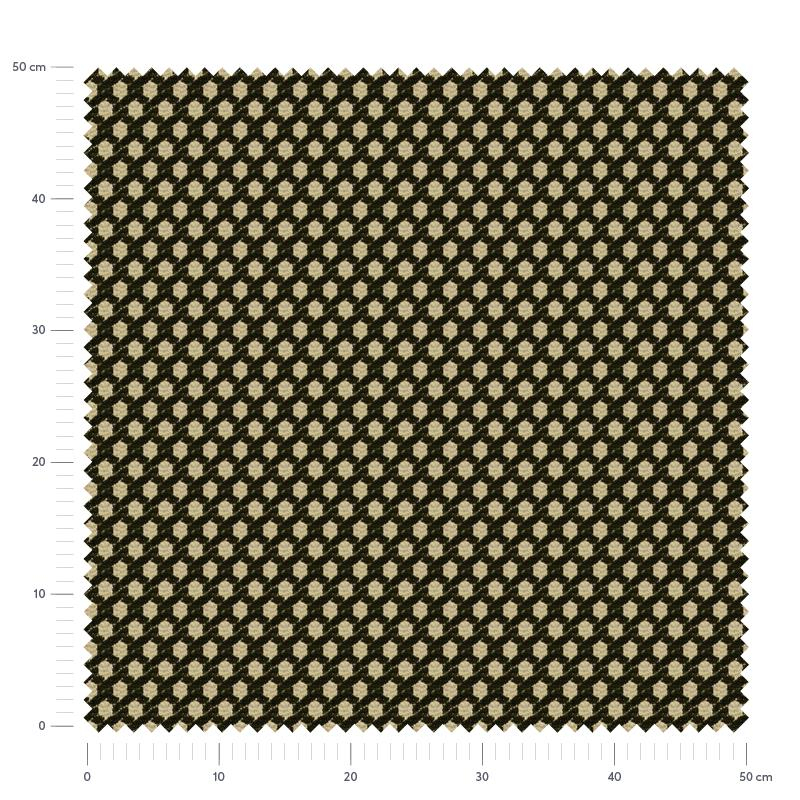 Tissu géométrique Digue Mousse à l'échelle Tissu géométrique Digue Mousse à l'échelle